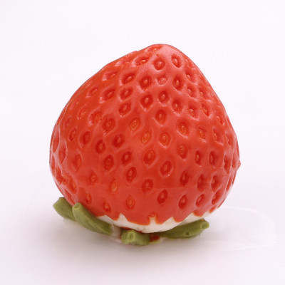尤昵可巧克力手工巧克力蛋糕装饰件草莓造型(