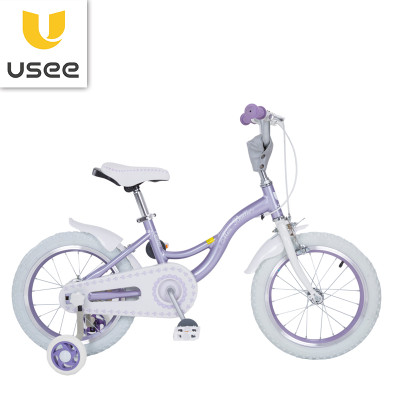 USEE优适儿童自行车12寸芭蕾公主车2-3-4岁