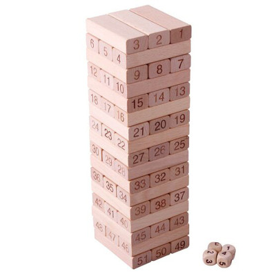 熙悦 51PC 木制字层层叠 儿童玩具 数字叠叠高 亲子游戏怎么样 好不好-第1页-飞牛网官网