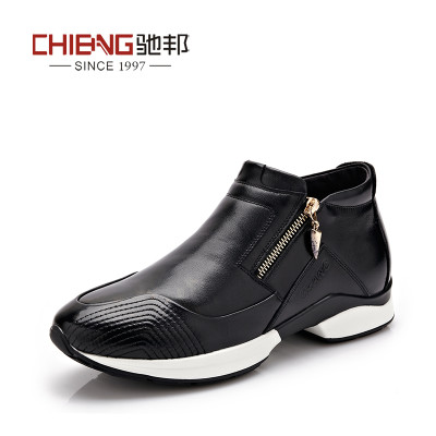 保暖男鞋加绒加厚高帮鞋男士棉鞋靴子 运动休